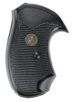 73233 Pachmayr 03255 Compact Pistol Grip S&W J Frame Square Butt Black Rubber