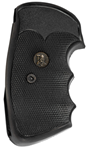 73242 Pachmayr 02529 Gripper Professional Grip Checkered Black Rubber with Finger Groo
