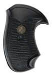73274 Pachmayr 02523 Compact Pistol Grip Charter Arms-All Models Black Rubber