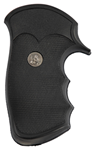73280 Pachmayr 05054 Decelerator Grip Checkered Black Rubber with Finger Grooves for T