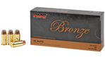 Pmc 74090 PMC 45B Bronze  45 ACP 185 gr Jacketed Hollow Point (JHP) 50 Bx/ 20 Cs