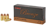 Pmc 74197 PMC 40B Bronze  40 S&W 165 gr Jacketed Hollow Point (JHP) 50 Bx/ 20 Cs