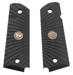 74719 Wilson Combat 351AAFS Grip Panels 1911 Starburst G-10 Black