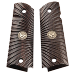 74732 Wilson Combat 351MFS Side Panel Grips Full Size Starburst Cocobolo