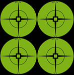 Birchwood Labor 74835 Birchwood Casey 33933 Target Spots 3" Green Crosshair Self-Adhesive 40 Pack