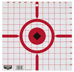 Birchwood Labor 74842 Birchwood Casey 37210 Rigid Sight-In Crosshair Tagboard Hanging 12" Black/White