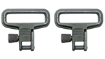 Grovtec Usa Inc 75620 Grovtec US Inc GTSW05 Mil-Force Swivel  Set Rifle 1.25" Black Zinc Phosphate Ste