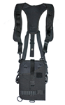 Grovtec Usa Inc 75682 Grovtec US Inc GTHL14902R Trail Pack  Black 1000D Nylon Shoulder Med-LG Revolver