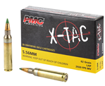 Pmc 75971 PMC 556 X-Tac  5.56x45mm NATO 62 gr Light Armor Piercing (LAP) 20 Bx/ 50 Cs