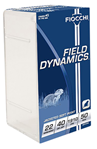 Fiocchi Ammunit 76618 Fiocchi 22FWMA Pistol 22 Win Mag Jacketed Soft Point 40 GR 50Box/40Case