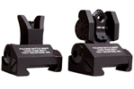 77139 Troy Ind SSIGMCMSTBT01 Tritium BattleSights Micro Set Green M4 Front, Green Diop