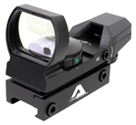 Aim Sports Inc 77205 Aim Sports RT403 Reflex Classic Edition Matte Black 1x 34mm Dual Illuminated (Gr