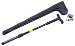 Ps Products 77792 Zap ZAPCANE Walking Cane Stun Gun w/Light 32"-36" 1 Million Volts Black