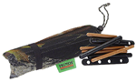 79023 Primos 730 Rattling System Big Buck Bag Attracts Deer Black/Brown Wood