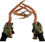 79024 Primos 710 Fightin Horns  Attracts Deer Brown Polymer