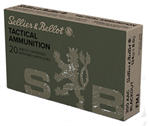 Magtech 7960 Sellier & Bellot 300BLKA Rifle  300 Blackout 124 gr Full Metal Jacket 20 Bx/ 50