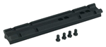 80097 Rossi P801 1-Piece Base For Rossi Long Guns Weaver Style Matte Black Finish