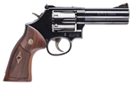Smith & Wesson 150909 586 Classic Single/Double 357 Magnum 4" 6 Wood Blued