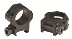 80869 Weaver Mounts 48361 Four Hole Skeleton Scope Ring Set For Rifle Picatinny/Weaver