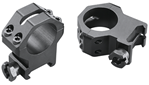80870 Weaver Mounts 48362 Four Hole Skeleton Scope Ring Set For Rifle Picatinny/Weaver