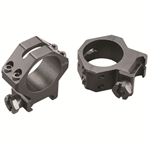 80873 Weaver Mounts 48365 Four Hole Skeleton Scope Ring Set For Rifle Picatinny/Weaver
