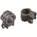 80887 Weaver Mounts 99690 Tactical 1" Dia XHigh Matte Black