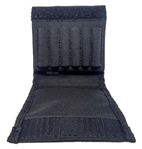 Grovtec Usa Inc 81281 Grovtec US Inc GTAC83 Buttstock Cartridge Holder  with Flap Rifle 6rd Rounds Bla
