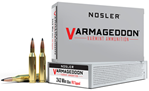 81561 Nosler 65165 Varmageddon  243 Win 55 gr Flat Base Tipped (FBT) 20 Bx/ 10 Cs