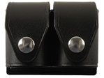 Hks 82030 HKS 203LB SpeedLoader Case Large Double Style made of Hytrel with Black Finish,