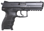 Heckler & Koch  HK 730903LSA5 P30LS V3 Long Slide Ambi Safety DA/SA 9mm 10+1 4.45" Blk Poly Grip