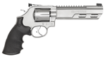 Smith & Wesson  S&W M686 170319 PFM 357Mag  6" Weighted Barrel 6rd SS Hogue Grip Adj Rear Sights