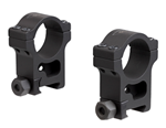 83601 Trijicon AC22011 Scope Ring Set  Picatinny Rail Extra High 30mm Tube Black Hardc