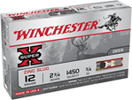 Winchester Ammu 84056 Winchester Ammo X12RS15LF Super-X 12 Gauge 2.75" 1 oz Slug Shot 5 Bx/ 50 Cs