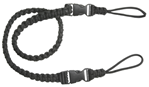 8430 Outdoor Connection PCBS80575 Bino-Strap  0.63" W x 32.50" L Black Paracord