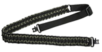 8431 Outdoor Connection PCS80569 Paracord Sling 1" W x 43" L Adjustable Black w/Green