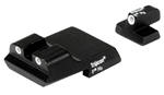 84565 Trijicon SA36 Tritium Night Sight S&W 1911 Pistol Green White Outline