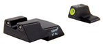 84569 Trijicon HK110Y Tritium HD H&K HK Green Front/Rear Yellow Front Outline