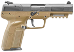FIVE-SEVEN FNH 3868929352 Five-seveN Std 5.7mmX28mm 4.75" 10+1 Ambi FDE