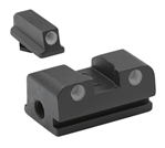 85073 Meprolight 18800 Tru-Dot Fixed Sight Set Walther P99 Green Front Green Rear