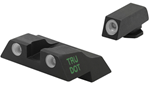 85078 Meprolight 10226O Tru-Dot NS Fixed Set Glock 26/27 Tritium Green F/Orange Rear