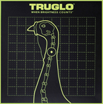 Truglo 85826 TruGlo TG12A6 Tru-See  Self-Adhesive Heavy Paper Black/Green Turkey Includes Pas