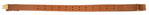 87049 Hunter Company 02001 Military Sling made of Brown Leather with 1" W,  Adjustable