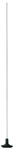 87268 Hoppe's 1PSS Bench Rest Cleaning Rod 1-Piece Style made of Stainless Steel with