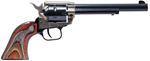 ROUGHRIDERSMALL Heritage RR22MCH6 Rough Rider 22LR/22 Mag 6.5" 6rd Camo Lam Grip Case Hardened