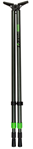 8869 Primos 65483 Pole Cat Tall Bipod Shooting Stick Black 25-62" 7075-T6 Aluminum