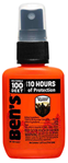 Adventure Medic 89721 Ben's 00067070 100  Odorless Scent 1.25 oz Spray Bottle Repels Ticks & Biting In