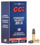 Cci/speer 89892 CCI 0035 Standard Velocity 22 LR Lead Round Nose 40 GR 50Bx/100Cs