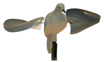 Mojo/hunt Wise 89897 Mojo Outdoors HW7201 Wind Dove  Species Gray Plastic