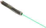 Lasermax 90166 LaserMax LMS-G4-19G Guide Rod Green Laser For Glock 19 Gen4 4" Blk Finish