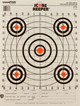 Champion Traps 9053 Champion Targets 45726 Scorekeeper Rifle Sight-In 12 Pack